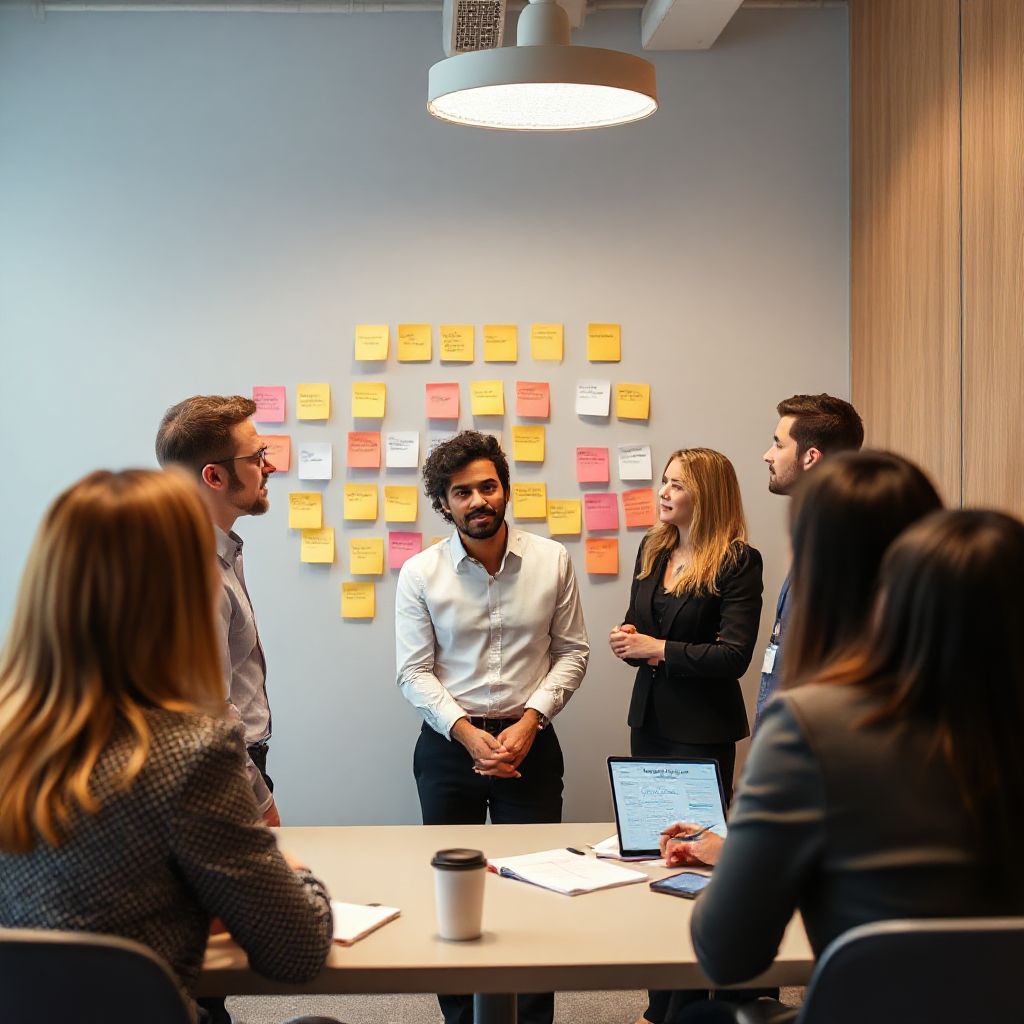 Workshop mit Führungskräften