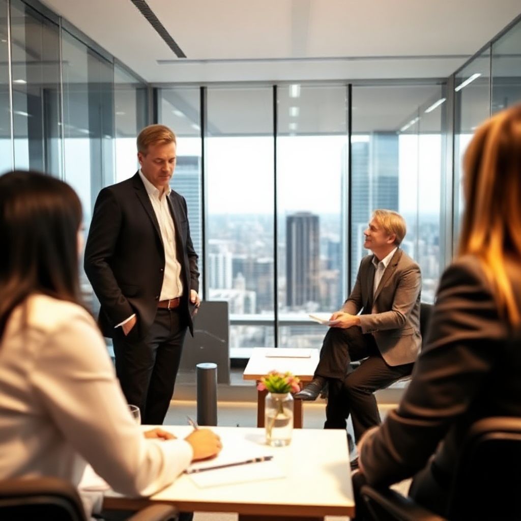 MasterMind Team im Büro