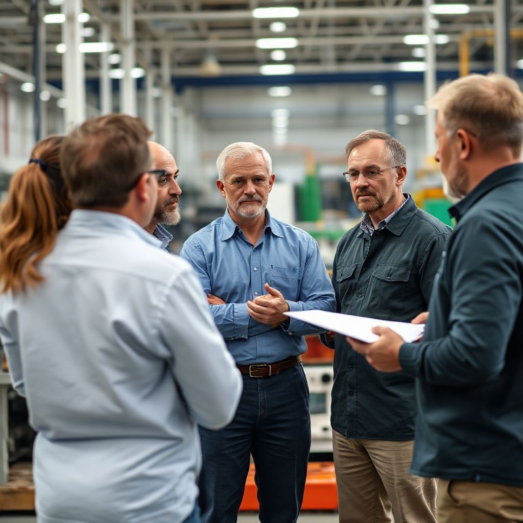 Fertigungsunternehmen Führungsentwicklung